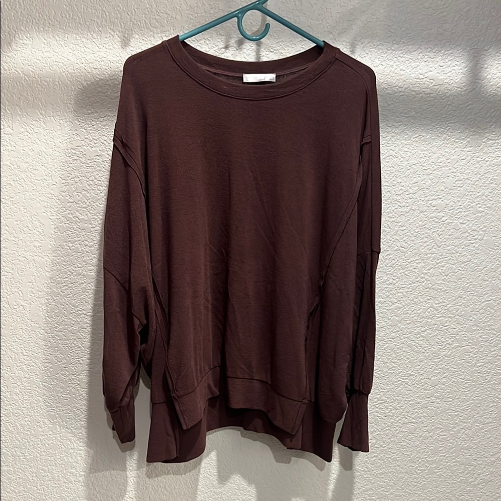 Elegant Brown Women's Sweater
